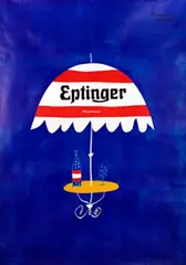 Herbert Leupin, Eptinger Mineralwasser, 1959, poster
