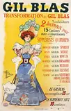 Albert Guillaume, Gil Blas Transformation du Gil Blas Tous les Jours 2 Journaux, 1896, poster