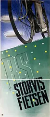 Johan M. Moerkerk, RS Stokvis Fietsen (leg), 1937, poster