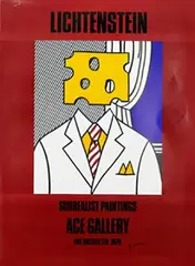 Roy Lichtenstein, Ace Gallery Los Angeles Lichtentstein, 1978, poster