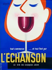 Seguin, L'Échanson Le Vin de chaque jour, poster