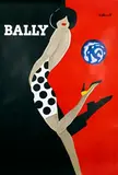 Bernard Villemot, Bally Blonde, 1982, poster