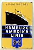 Ottomar C.J. Anton, Vertretung der Hamburg-Amerika Linie HAPAG, poster