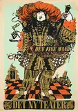 Bjørn Wiinblad, Det ny teater den fine mand, 1957, poster, silkscreen