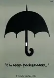 Dick Bruna, t is weer pocket-weer zwarte beertjes-weer, 1967, poster