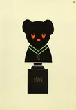 Dick Bruna, 1000 (Zwarte Beertjes), poster
