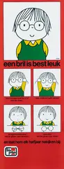 Een bril is best leuk Sir John by Dick Bruna, poster, sold Mar 2026
