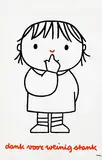 Dick Bruna, dank voor weinig stank, poster