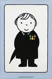 Dick Bruna, without text (designed for farewell party of director Nico Hey, 1975), 1975, poster