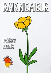 Dick Bruna, Karnemelk Lekker gezond, poster