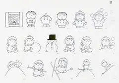 Dick Bruna, A collection of 39 proof sheets for Bruna Designs, 1972, poster
