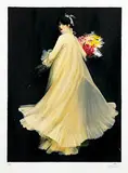 René Gruau, La liseuse, poster, lithograph
