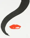 René Gruau, Rouge (Lips), poster, lithograph