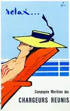 René Gruau, Chargeurs Reunis relax?, poster