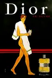 René Gruau, Dior Eau Sauvage (towel man), poster