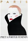 Razzia, Paris Pret a Porter Feminin, 1981, poster