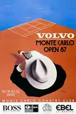 Razzia, Volvo Monte Carlo Open Country Club, 1987, poster