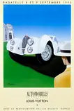 Razzia, Parc de Bagatelle Automobiles Classic Louis Vuitton, 1990, poster