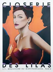 Razzia, Closerie Des Lilas Paris, 2010, poster