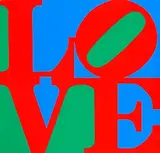 Robert Indiana, LOVE, poster, silkscreen