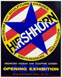 Robert Indiana, The Hirshhorn Museum and Sculpture Garden Smithsonian Institution, 1974, poster