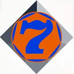 Seven 7 by Robert Indiana, poster, silkscreen, sold Mar 2026
