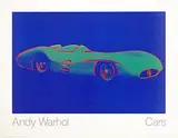 Andy Warhol, Andy Warhol Cars (Mercedes-Benz Formel 1 Rennwagen W-196 Stromlinie), 1988, poster