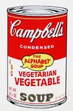Andy Warhol, Campbell's Soup The Alphabet Soup, poster, silkscreen