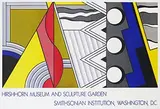 Roy Lichtenstein, Hirshhorn Museum and Modern Painting with Clef, 1987, poster