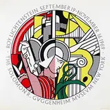 Roy Lichtenstein, Solomon R. Guggenheim Museum Roy Lichtenstein, 1969, poster, silkscreen