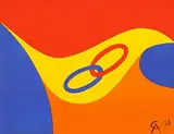 Alexander Calder, Friendship, 1974, poster, silkscreen