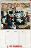 Jan Wijga, De Drie Hoefijzers Bier Breda Calendar, poster