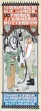 Johann G. van Caspel, Nederlandsche Olie- en Smeerfabriek Bakker Rotterdam Rijtuigolie (horse stable), 1897, poster