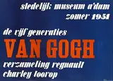Willem Sandberg, stedelijk museum amsterdam Van Gogh Charley Toorop Regnault, 1951, poster
