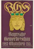 Ferdinand Spiegel, Bayerische Gewerbe Schau München, 1912, poster
