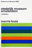 Willem H. Crouwel, stedelijk museum amsterdam morris louis, 1965, poster