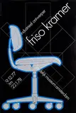 Willem H. Crouwel, stedelijk museum amsterdam friso kramer, 1977, poster