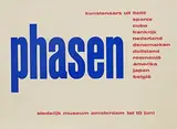 Willem Sandberg, stedelijk museum amsterdam phasen, poster