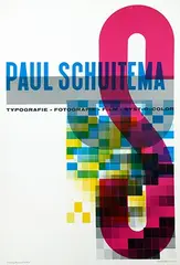 Paul Schuitema, Stedelijk Museum Amsterdam Paul Schuitema, 1965, poster