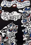 Jean Dubuffet, Stedelijk Museum Amsterdam Jean Dubuffet, 1966, poster