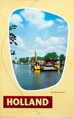 John Tedford, A.N.V.V. Holland Pont bij Schoonhoven, 1956, poster