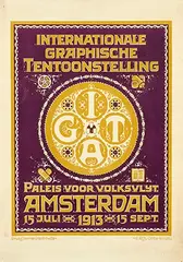 Cornelis Rol, Internationale Graphische Tentoonstelling Amsterdam, 1913, poster