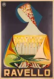 Domenico (Mino) Delle Site, Ravello ENIT, 1950, poster