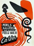Alexander Calder, Perls Galleries Madison New York Calder, 1967, poster