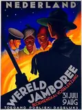 Johannes F. (Jan) Lavies, Nederland Wereld Jamboree, 1937, poster