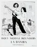 Hendrik Pieter (Henk) Pander, Holy Modal Rounders La Bamba, 1982, poster
