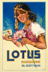Pieter van Geldrop, Lotus Margarine, 1929, poster