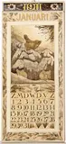 Theo van Hoytema, Calendar 1911, poster