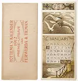 Theo van Hoytema, Calendar 1912, poster