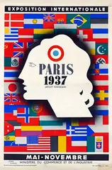 Jean Carlu, Expo Int. Paris 1937, 1937, poster